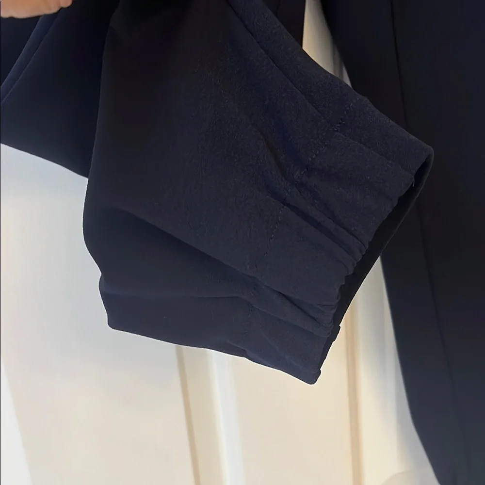 LOFT navy Joggers with Relaxed Fit and Elastic Waist - Picture 4 of 5